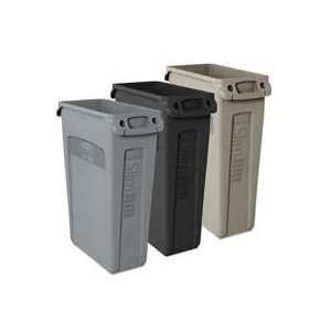  Rubbermaid Slim Jim Waste Containers w/Vents Chnls: Home 