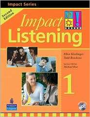 Impact Listening 1, (9620058011), Ellen Kisslinger, Textbooks   Barnes 