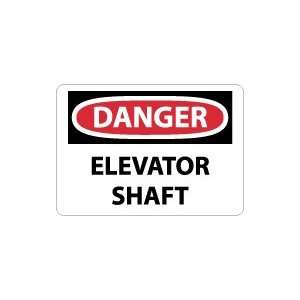  OSHA DANGER Elevator Shaft Safety Sign: Home Improvement