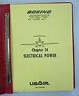   727 Original Electrical Power, Flight Controls & Fuel Training Manual