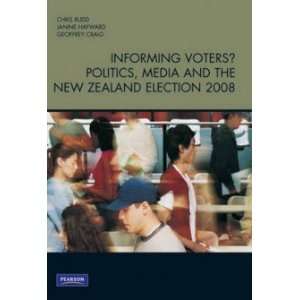  Informing Voters? Hayward J, Craig G Rudd C Books
