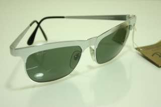 Rayban B&L USA Nuevo Silver Sunglasses W0756 NOS Wayfarer Excellent 