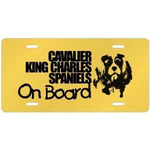  New  Cavalier King Charles Spaniels On Board  License 