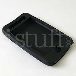 2X iPhone 3G 3GS Black Silicone Skin Case Cover  