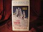 Ski the Best of The West Whistler Mountain VHS Skiing