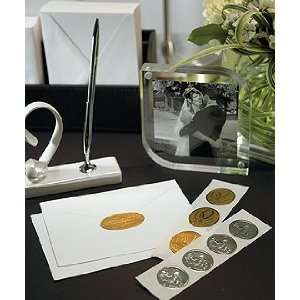  Calla Lily Deep Embossed Stationery Seals