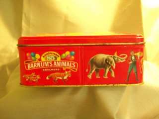   Nabisco Barnums Animal Crackers 85th Anniversary Metal Tin  