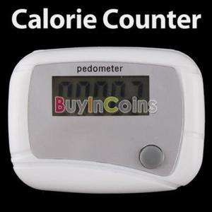New LCD Pedometer Walk Run Walking Step Calorie Counter Calculator 