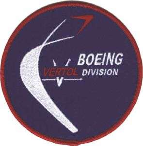 Boeing Vertol Division Helicopters Patch  