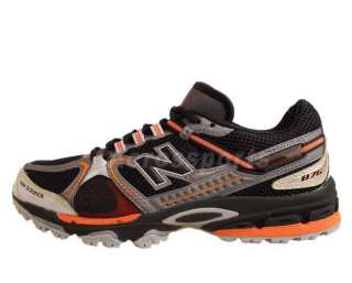 New Balance MT876 ABO 2E Wide Black Grey Orange Trail Running Shoes 