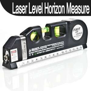   Horizon Vertical Measure Tape 8FT Aligner Multipurpose Bubbles Ruler