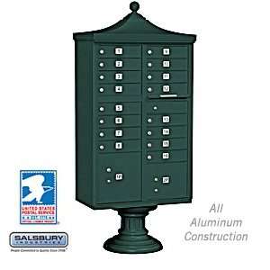  Decorative USPS 16 Door Standard Cluster Box Unit with A 