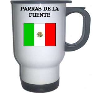  Mexico   PARRAS DE LA FUENTE White Stainless Steel Mug 