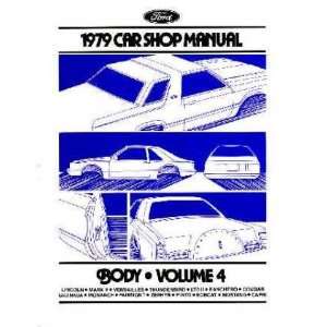  1979 MERCURY COUGAR GRAND MARQUIS etc Service Manual Automotive