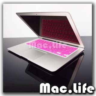 PINK Keyboard Cover Skin Protector for Macbook Air 13  