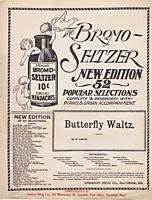 Butterfly Walt, Bromo Seltzer, 1890s  