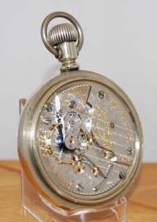 1903 Hamilton Watch Co 940 21 Jewels  Size 18 Gold Engraved Lettering 