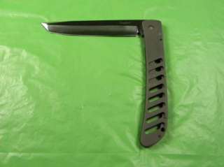 Rare US Custom made CRAWFORD Huge Tanto folding knife  