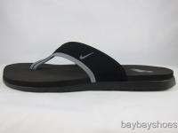   PLUS BLACK/COOL GRAY/WOLF GRAY FLIP FLOP SANDALS MENS ALL SIZES  