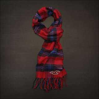 NWT Hollister/Hco by Abercrombie Mens Classic Cali Scarf  