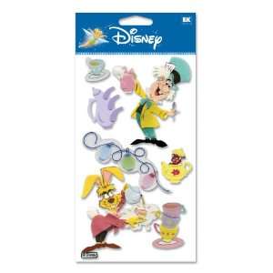  Disney Mad Tea Party Dimensional Sticker: Arts, Crafts 