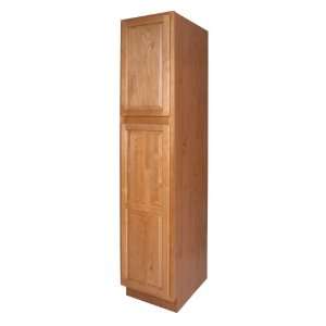 All Wood Cabinetry U182484L WCN 18 Inch Wide by 84 Inch High, Factory 