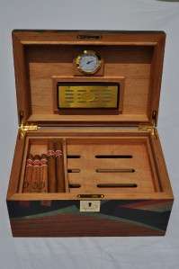   and details. This humidor adds fabulous style to your stogies