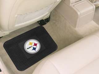 Pittsburgh Steelers NFL 2 PC Vinyl Rear Car Floor Mats  
