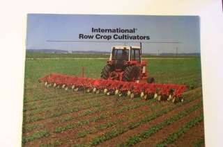 1981 International Row Crop Cultivators Brochure  