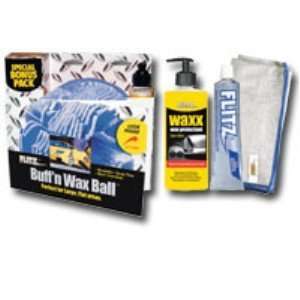  Wax Buff Ball Combination Kit with Polish, Cloth and Wax: Automotive
