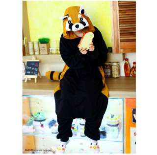 POP STAR SHINee SAZAC Kigurumi Costume Cosplay Animal Pajama Racoon 