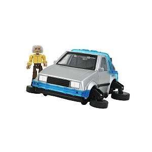   the Future II 2 Doc Brown Figure + DeLorean Time Machine: Toys & Games