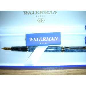  Waterman Laureat Mineral Blue Fountain Pen New in Box 