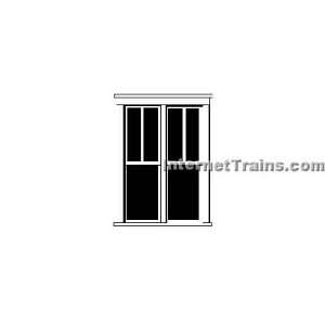   Press HO Scale Windows (Double Hung) (2 Per Package) Toys & Games