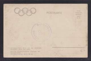 GERMANY 1936 OLYMPICS 3 PHOTO POSTCARDS SPORTS FIELDS & ARENAS  