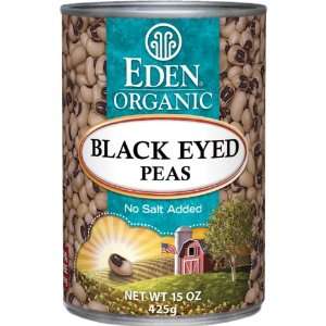 Eden Foods Organic Black Eyed Peas    15 oz:  Grocery 