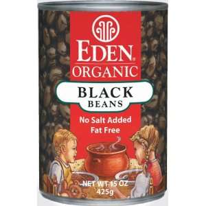Eden Foods Organic Black Beans Can ( 12x15 OZ)  Grocery 