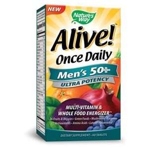   Way Alive Once Daily Mens 50+ 60 Tabs