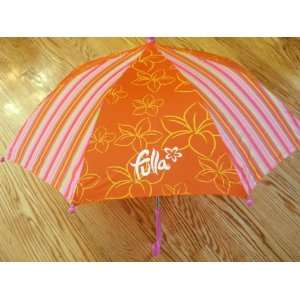  Fulla Young mUSLIM Girls Orange And Pink 26 Umbrella Eid 