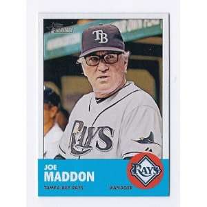2012 Topps Heritage #343 Joe Madden Tampa Bay Rays Manager:  