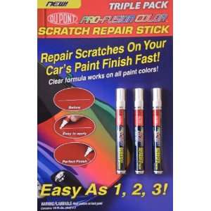 Dupont Pro Fusion Color Car Clear Coat Scratch Repair Stick Touch Up 