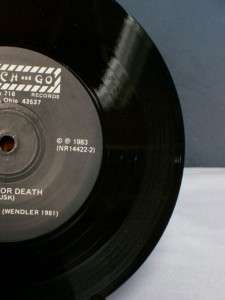 NECROS Conquest for Death 1983 7 Vinyl   US Punk  