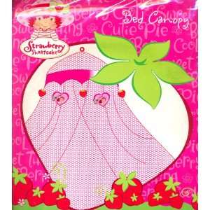  Strawberry Shortcake Pink Bed Canopy