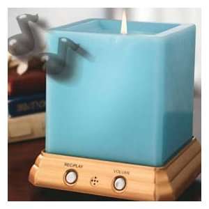  Musical Candle Sky Blue: Home & Kitchen