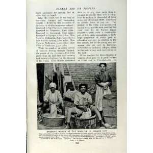   c1920 PANAMA SPIGGOTY WOMEN WASHTUB INDIANS BIRD LADY