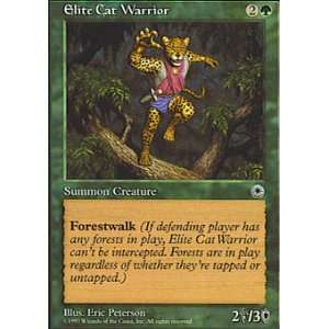  Magic the Gathering Elite Cat Warrior (1)   Portal Toys & Games