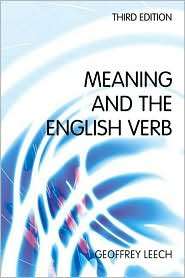   English Verb, (0582784573), Geoffrey Leech, Textbooks   
