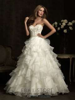 2012 New Style Wedding Dress Bridal Gown Discount New custom made C/S 