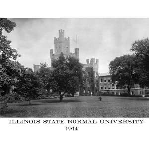 Illinois State Normal University (Circa 1914) 8 1/2 X 11 Photograph (B 