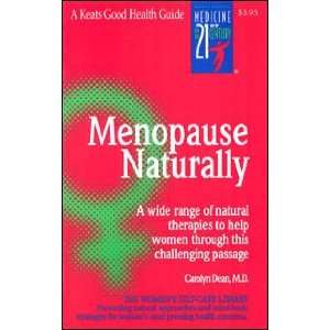  Menopause Naturally